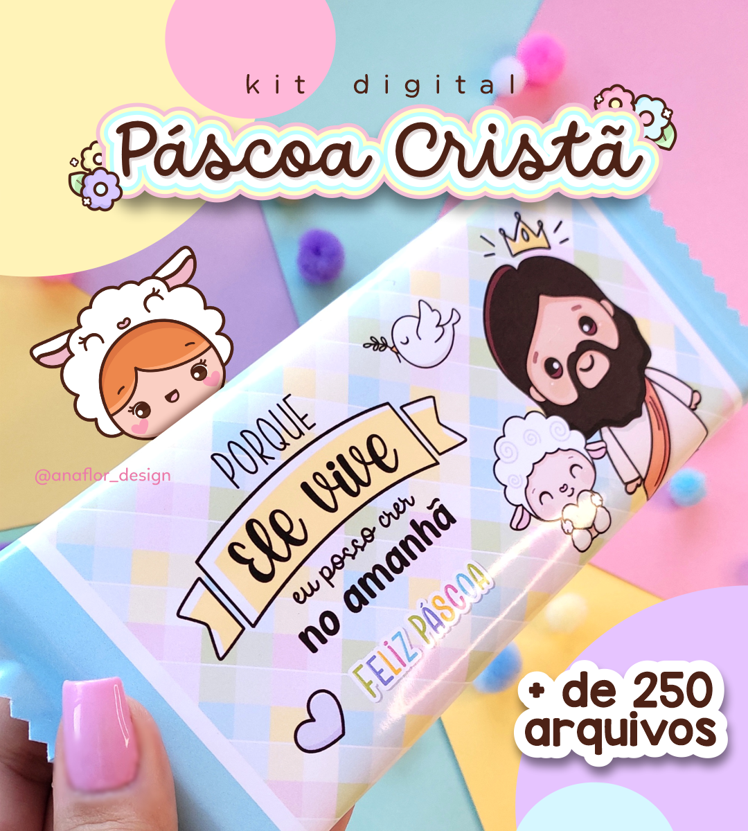 20 Bis Personalizado Páscoa