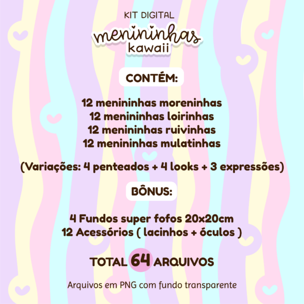Kit Digital - Menininhas Kawaii - Image 6