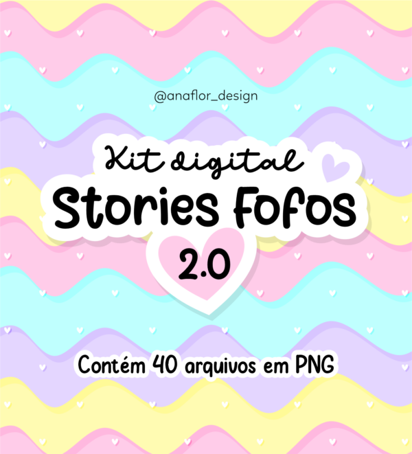 Kit Digital - Stories Fofos 2.0