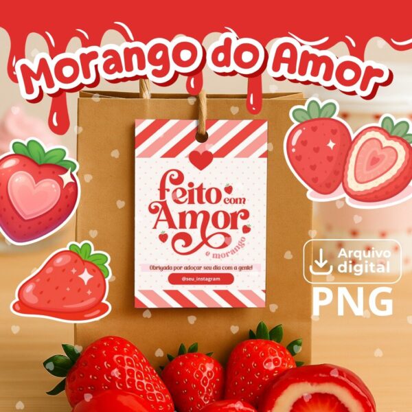 NOVO | Arquivos Morango do Amor [PNG]